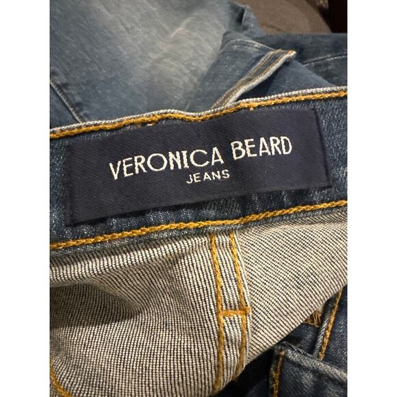 Veronica Beard Ryleigh Ankle High Rise Slim Jeans Vintage Rain Size 29 - Picture 4 of 12